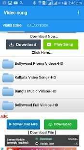 Video song ." Download any video song. screenshot 5