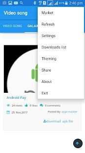 Video song ." Download any video song. screenshot 3