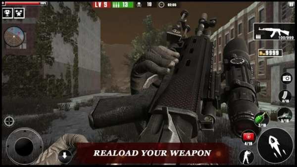 tentara sniper 3d gurun shot screenshot 5