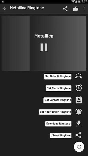 Metallica Ringtones free screenshot 5