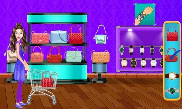 summer mall shopping girl: toko kasir screenshot 3