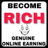 How to make money online : earn money online app logo