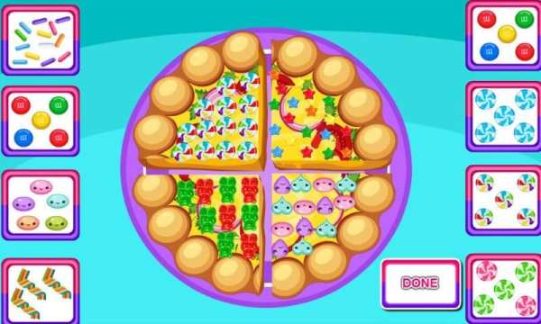 Cooking bubble candy pizza screenshot 2