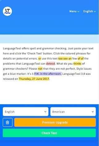 Grammar Checker screenshot 1