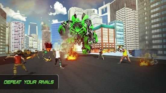 Future Flying Car Transform Robot Wars screenshot 3
