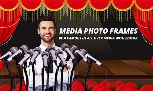 Media Photo Maker - Press Conference Photo Editor स्क्रीनशॉट 4