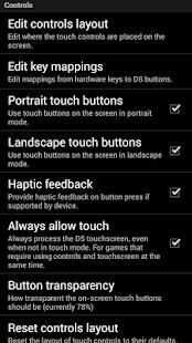 NDS Boy! NDS Emulator स्क्रीनशॉट 6