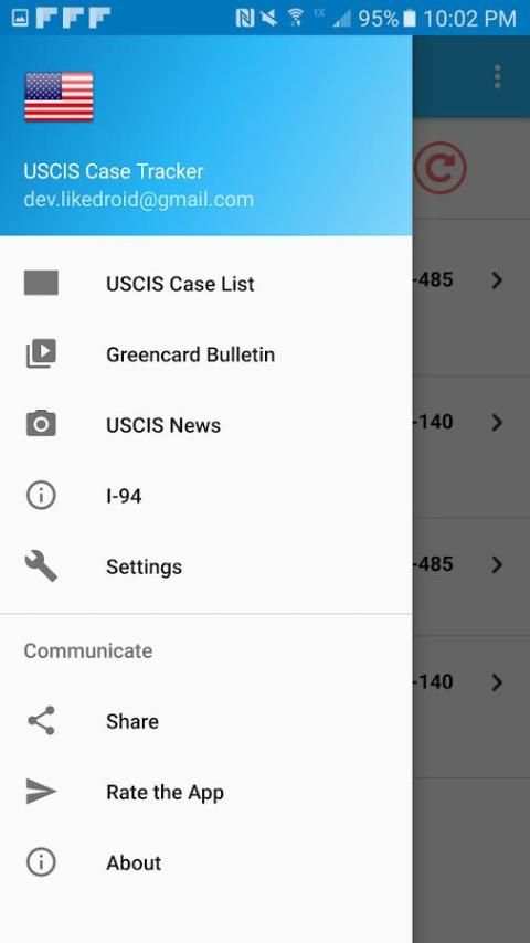 USCIS case tracker screenshot 4