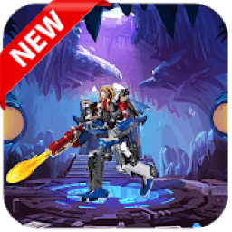 ikon Super Adventure 3D Robot Carbot-To-bot car Battle