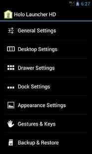 Holo Launcher for ICS screenshot 3