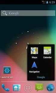 Holo Launcher for ICS स्क्रीनशॉट 1