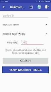 Construction Material Estimate App screenshot 2