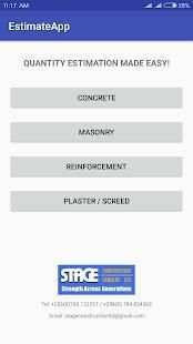 Construction Material Estimate App screenshot 5