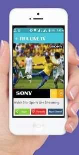Live World Cup Football SonySix Net Tv Channels स्क्रीनशॉट 1