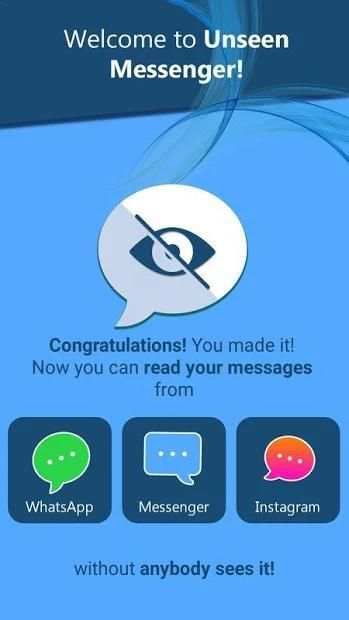 Unseen Messenger: Hide Last Seen screenshot 5