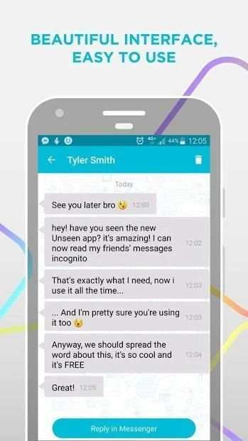 Unseen Messenger: Hide Last Seen screenshot 2