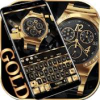 Black Gold Watch Keyboard