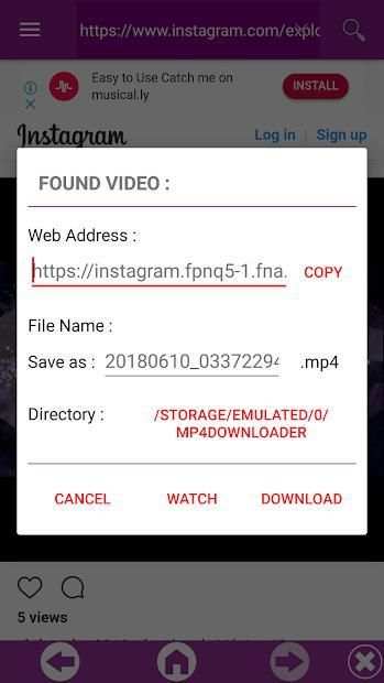 MP4 Downloader screenshot 5