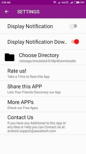 MP4 Downloader screenshot 1