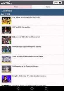 Cricbuzz Lite स्क्रीनशॉट 4