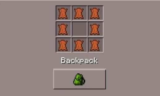 Inventory Backpack Mod for MCPE स्क्रीनशॉट 1