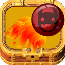 Red ball hot आइकन