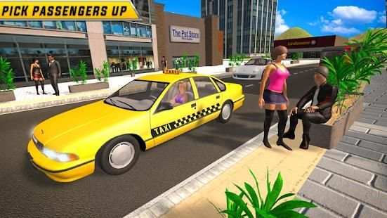 Driving in Taxi स्क्रीनशॉट 5