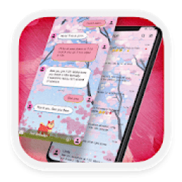 ikon Pink Dream - Free, customize Messenger &amp; SMS theme