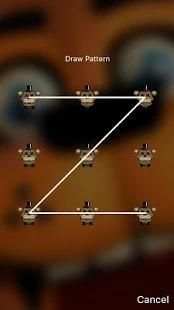 Nights Freddy's ART Image Security Pattern AppLock screenshot 1