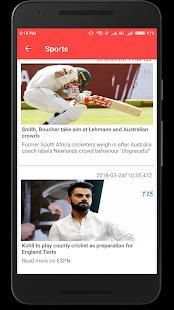 MyUpdates(News App) स्क्रीनशॉट 2