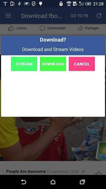Download fbook Videos screenshot 3