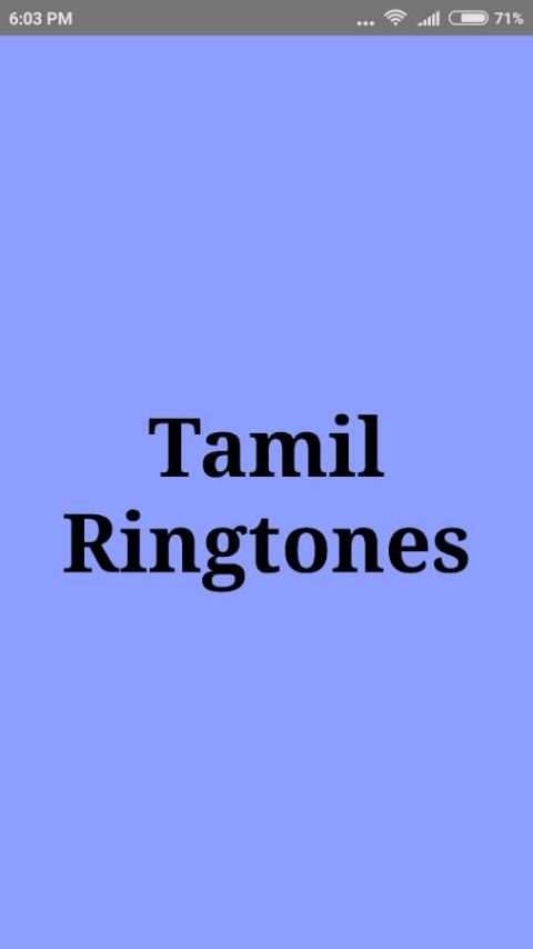Tamil Ringtones स्क्रीनशॉट 5