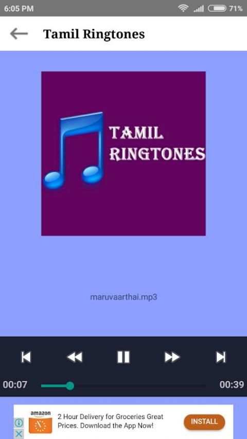 Tamil Ringtones स्क्रीनशॉट 1