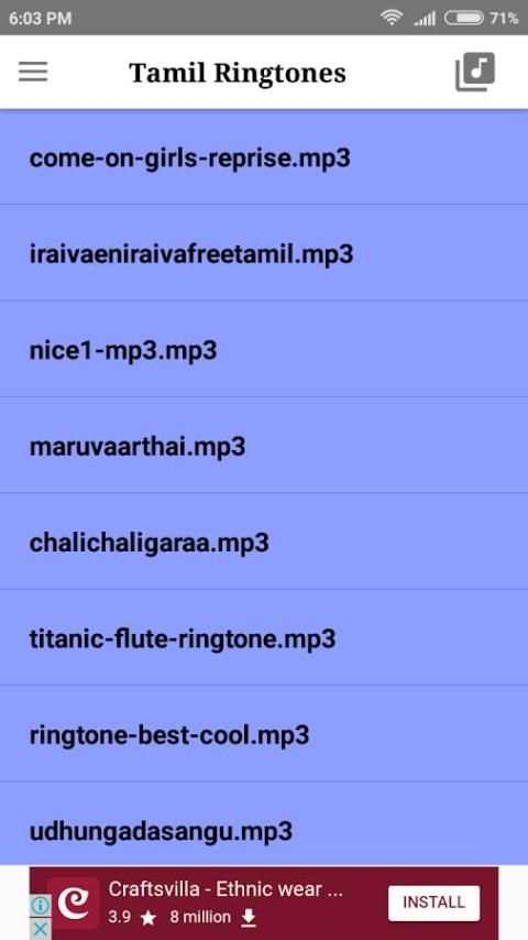 Tamil Ringtones screenshot 3