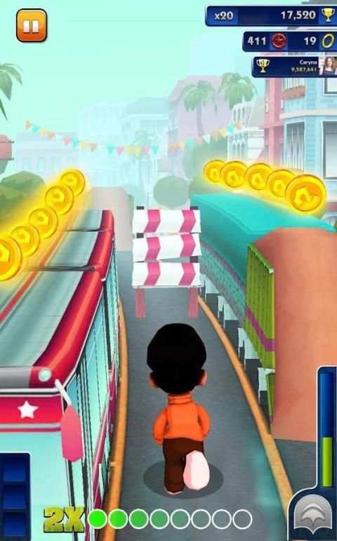 Bheem Run Adventure Dash 3D - Little Boy Run Game screenshot 1
