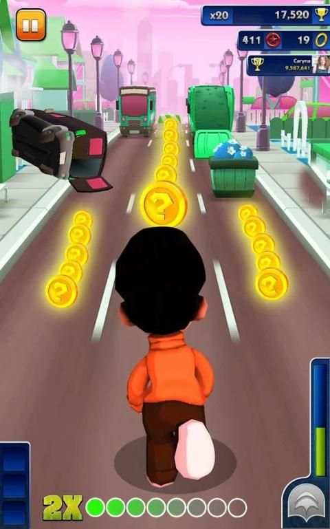 Bheem Run Adventure Dash 3D - Little Boy Run Game screenshot 4