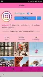 InstaLite: Lite version for Instagram screenshot 4