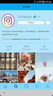 InstaLite: Lite version for Instagram screenshot 1