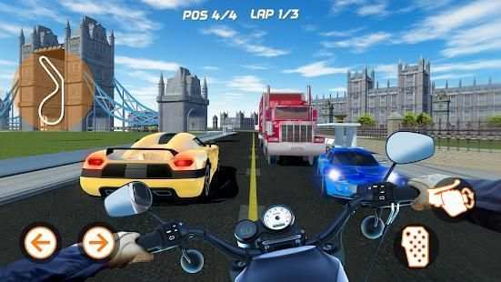 Extreme Bike Racing: Motorcycle Traffic Racer Game screenshot 7