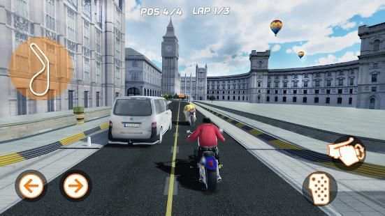 ekstrim balap sepeda: sepeda motor lalu lintas pem screenshot 6