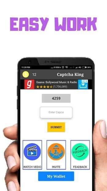 Captcha King Earn Pro - Unlimited Cash Earn स्क्रीनशॉट 4