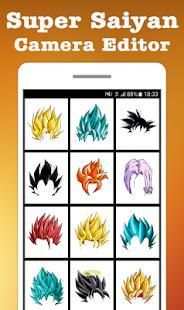 Super Saiyan Camera Editor स्क्रीनशॉट 4