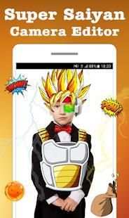 Super Saiyan Camera Editor स्क्रीनशॉट 1