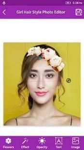 Girl Hair Style Photo Editor screenshot 8