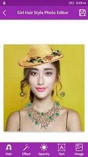 Girl Hair Style Photo Editor screenshot 7