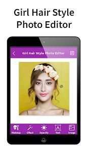 Girl Hair Style Photo Editor screenshot 6