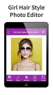 Girl Hair Style Photo Editor screenshot 5