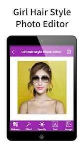 Girl Hair Style Photo Editor screenshot 2