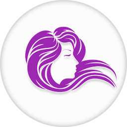 Girl Hair Style Photo Editor आइकन