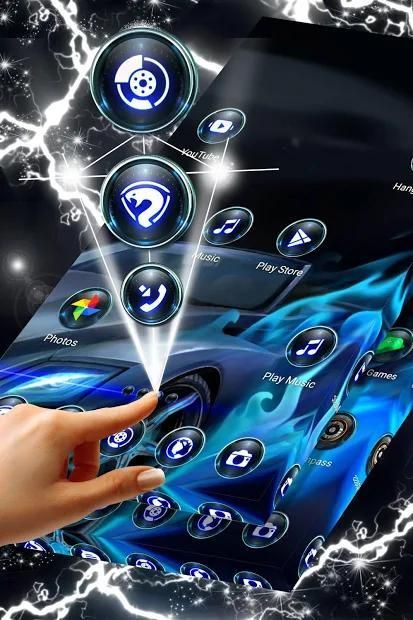 Speed Car Launcher Theme screenshot 5